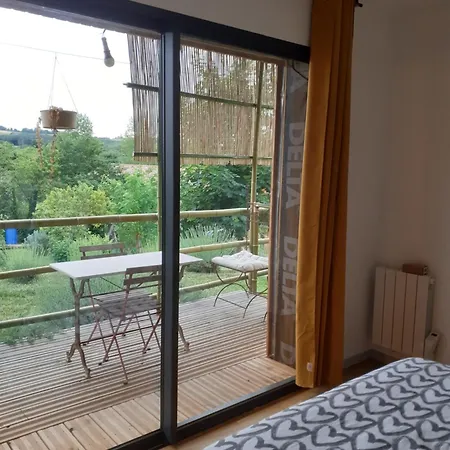 Coin Detente Quarto em Acomodações Particulares Le Fossat